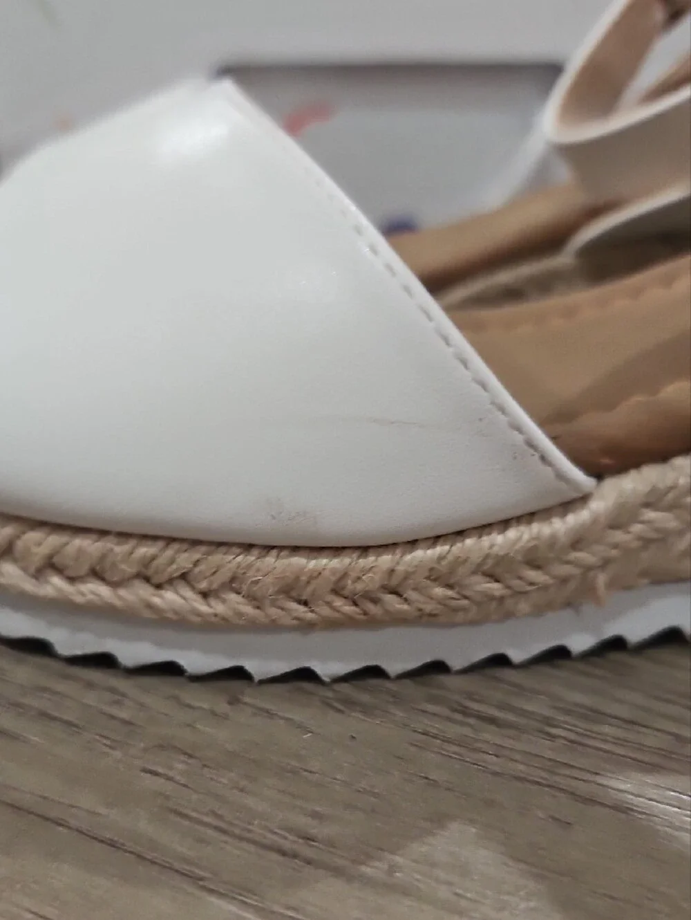 Pandaninjia white espadrille